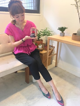 208さん（レディース・163cm）の秋コーディネート