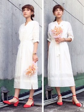 208さん（レディース・163cm）の秋コーディネート