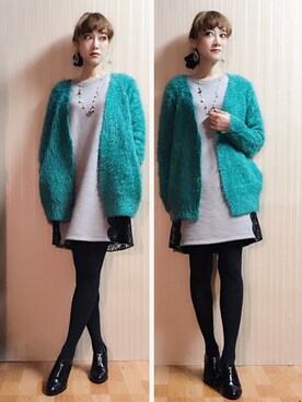 208さん(レディース・163cm)の冬コーディネート