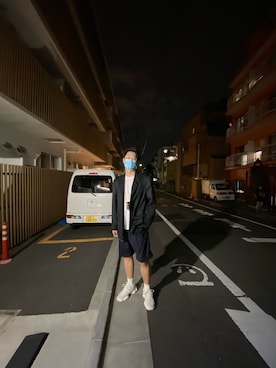 「ADER error（アーダーエラー）のアイテム（ジャケット/アウター）」を使った、Stirlingさん（メンズ・180cm）の夏コーディネート