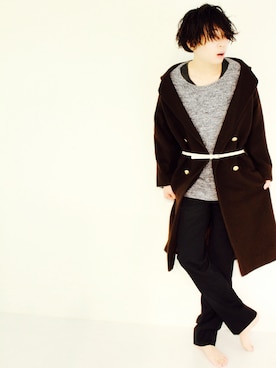 白さん（メンズ・177cm）の冬コーディネート