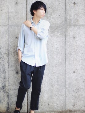 白さん（メンズ・178cm）の夏コーディネート