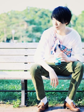 白さん(メンズ・178cm)の夏コーディネート