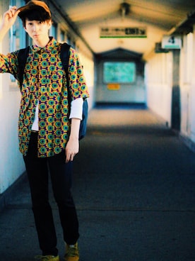 白さん（メンズ・178cm）の秋コーディネート