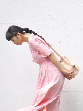 COSMIC WONDERのワンピース（ピンク系）を使った人気ファッション 