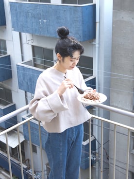 「KLOKE（クローク）のアイテム」を使った、も も かさん（レディース・168cm）の冬コーディネート