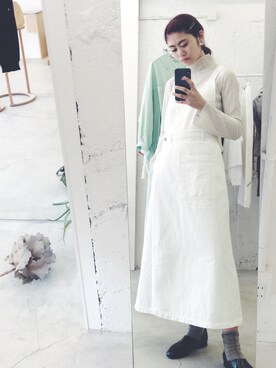 「KLOKE（クローク）のアイテム」を使った、も も かさん（レディース・168cm）の春コーディネート
