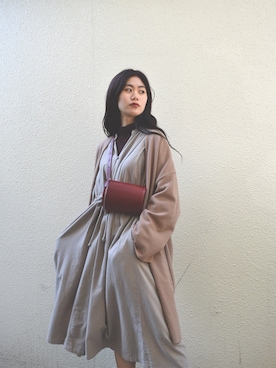 「BLACK CRANE（ブラッククレーン）のアイテム」を使った、も も かさん（レディース・168cm）の秋コーディネート