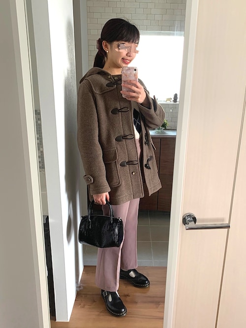 美品】イーストボーイ EAST BOY ダッフルコート ココアブラウン 希少