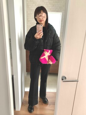 「ファークラッチ」｜Pentas🦋さん（レディース・163cm）の冬コーディネート
