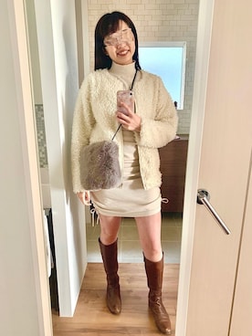 Pentas🦋さん（レディース・163cm）の冬コーディネート