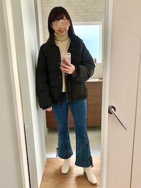 Pentas🦋さん（レディース・163cm）の冬コーディネート