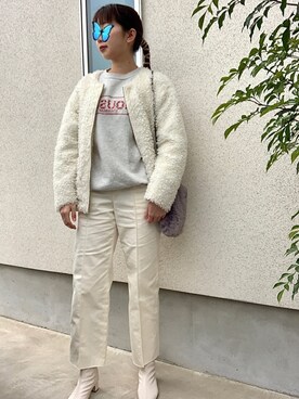 Pentas🦋さん（レディース・163cm）の冬コーディネート