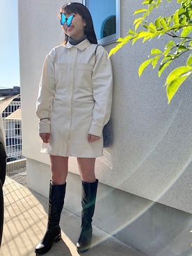 Pentas🦋さん（レディース・163cm）の冬コーディネート