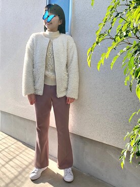 Pentas🦋さん（レディース・163cm）の冬コーディネート