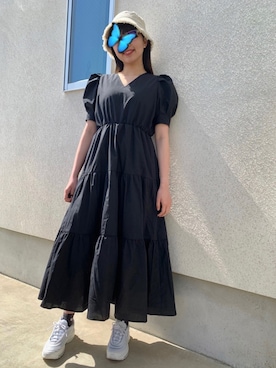 「アイテム（ハット）」を使った、Pentas🦋さん（レディース・163cm）の春コーディネート