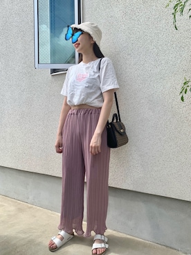 Pentas🦋さん（レディース・163cm）の夏コーディネート