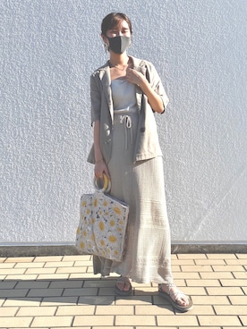 かとぅーさん(レディース・162cm)の夏コーディネート