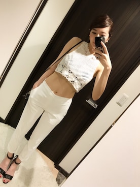 「arch（アーチ）のアイテム」を使った、RUIさん（レディース・165cm）の夏コーディネート