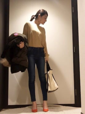 RUIさん（レディース・165cm）の冬コーディネート