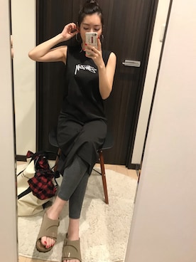 「2018ss」｜「アイテム（ワンピース/ドレス）」を使った、RUIさん（レディース・165cm）の夏コーディネート