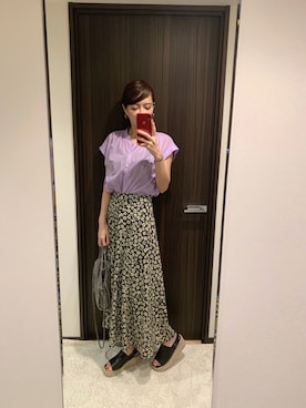 「NOLLEY'S」｜「アイテム（その他）」を使った、RUIさん（レディース・165cm）の春コーディネート