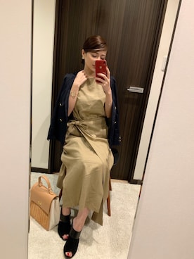「KBF+」｜「アイテム（その他）」を使った、RUIさん（レディース・165cm）の春コーディネート