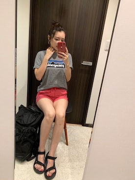 「perkyroom」｜RUIさん（レディース・165cm）の夏コーディネート