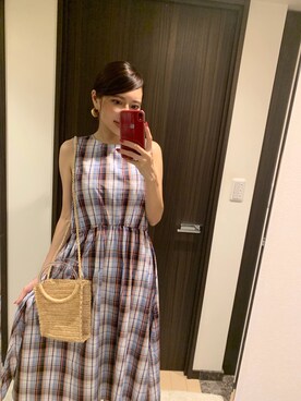 「アロムリリー」｜RUIさん（レディース・165cm）の夏コーディネート