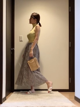 「NOLLEY'S」｜「アイテム（その他）」を使った、RUIさん（レディース・165cm）の夏コーディネート