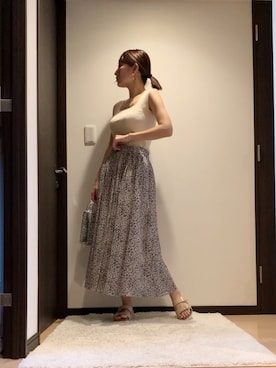 「NOLLEY'S」｜「アイテム（その他）」を使った、RUIさん（レディース・165cm）の夏コーディネート