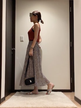 「NOLLEY'S」｜「アイテム（その他）」を使った、RUIさん（レディース・165cm）の夏コーディネート