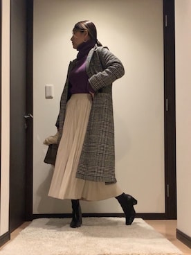 「Mila Owen」｜「アイテム（その他）」を使った、RUIさん（レディース・165cm）の冬コーディネート