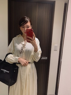 「アントマリーズ」｜「アイテム（アナログ腕時計）」を使った、RUIさん（レディース・165cm）の春コーディネート