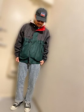 「USA」｜「アイテム（帽子）」を使った、Ken.styleさん（メンズ・170cm）の春コーディネート