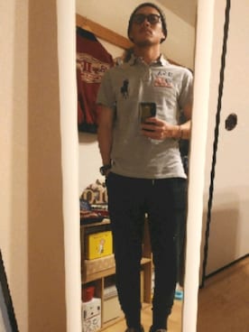 「G-SHOCK」｜「アイテム（ニットキャップ/ビーニー）」を使った、Ken.styleさん（メンズ・170cm）の春コーディネート