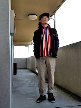 「MIKI HOUSE（ミキハウス）のアイテム」を使った、Ken.styleさん（メンズ・170cm）の冬コーディネート