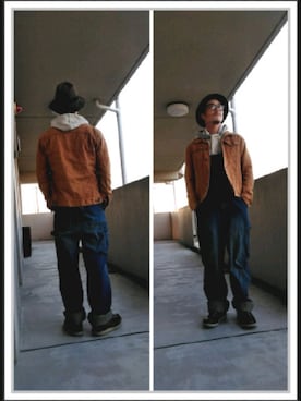 「Jungle Storm（ジャングルストーム）のアイテム（ジャケット/アウター）」を使った、Ken.styleさん（メンズ・170cm）の冬コーディネート
