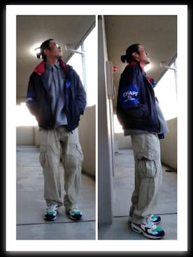 「CHAPS（チャップス）のアイテム（ジャケット/アウター）」を使った、Ken.styleさん（メンズ・170cm）の冬コーディネート