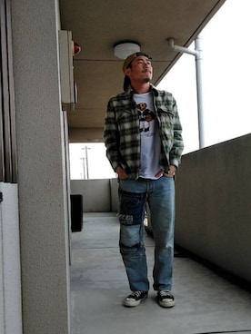 「Polo Ralph Lauren」｜「アイテム（その他アウター）」を使った、Ken.styleさん（メンズ・170cm）の冬コーディネート