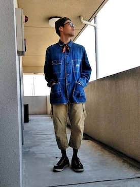 「コーディネート」｜「アイテム（ニットキャップ/ビーニー）」を使った、Ken.styleさん（メンズ・170cm）の春コーディネート