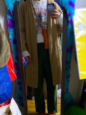 「SAINT LAURENT PARIS（サンローランパリ）のアイテム（スウェット）」を使った、akasaka213さん（メンズ・170cm）の春コーディネート