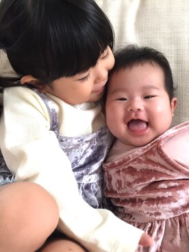 º｡＊♡ℳai♡＊｡ºさん（キッズ・90cm）の冬コーディネート