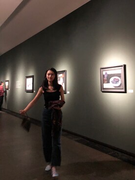 「Holyrapeのアイテム（パンプス、ブルー系）」を使った、deeaanさん（レディース）の春コーディネート