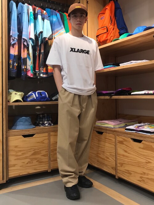Xlarge 池袋原田真弥さんのtシャツ カットソーを使ったコーディネート Zozotown