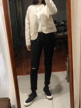 蜜轟さん（レディース・165cm）の冬コーディネート