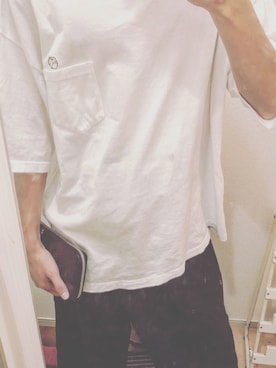 「Calvin Klein（カルバン・クライン）のアイテム（財布/小物）」を使った、RYUKIさん（メンズ・170cm）の秋コーディネート