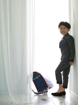 「GENERATOR（ジェネレーター）のアイテム（セットアップ）」を使った、I'm _mamAさん（キッズ・120cm）の冬コーディネート