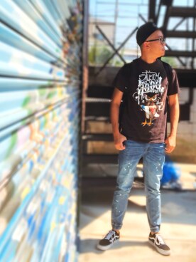 タイスケさん（メンズ・177cm）の夏コーディネート