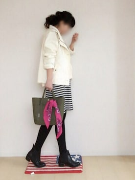 さにぃ。さん（レディース・153cm）の春コーディネート